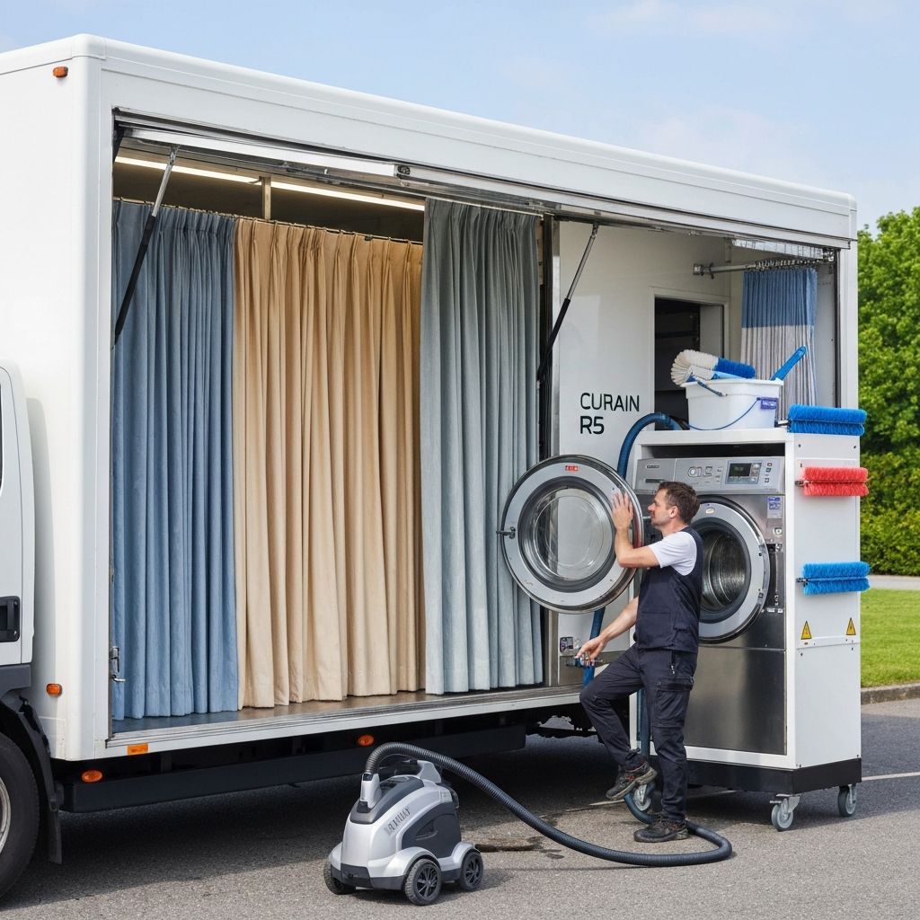 Perde Yıkama - Söküm ve Takım Dahil